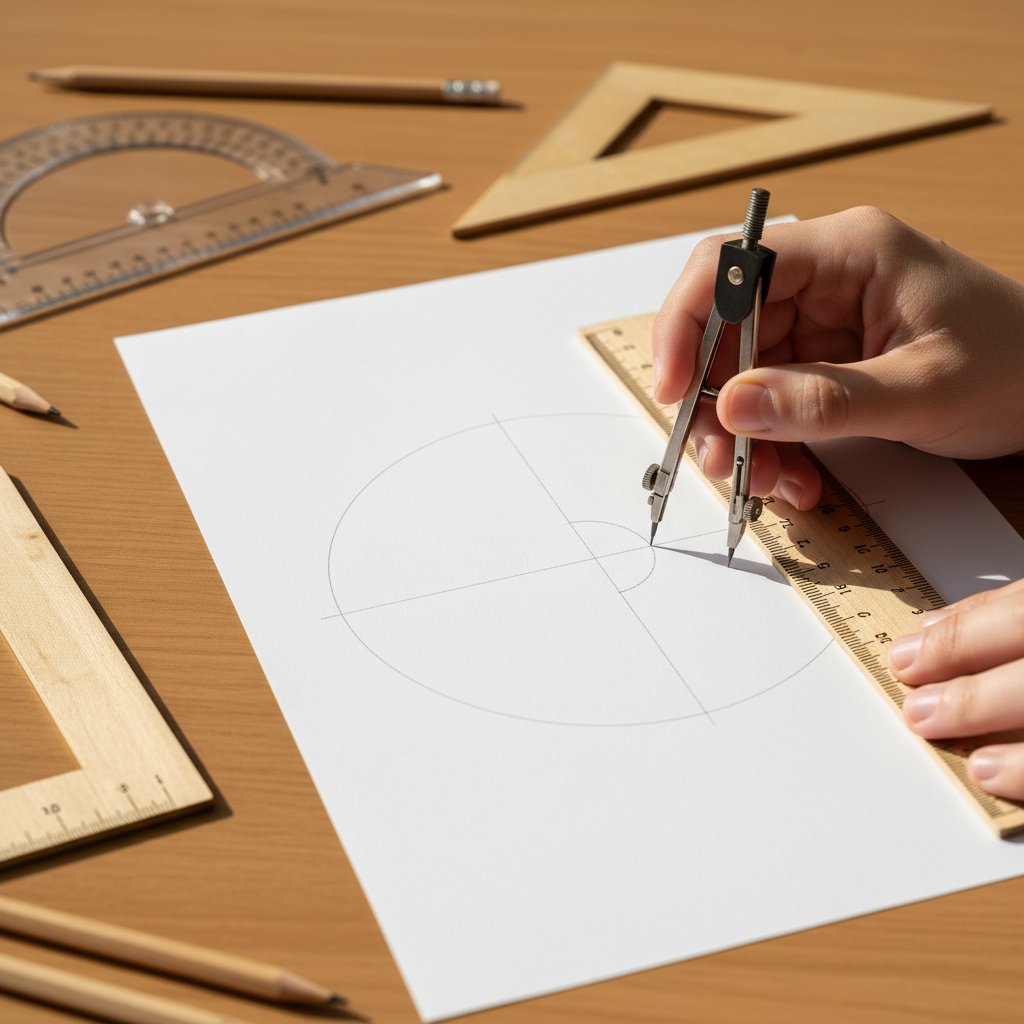 Student working on mathematics problems